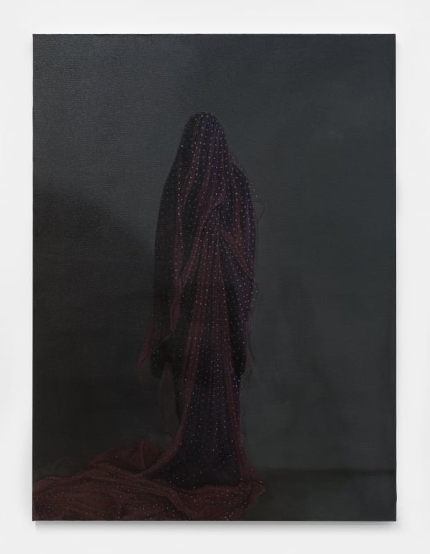 Ammama Malik "Untitled 1", 2025 Oil on canvas 40 x 30 inches