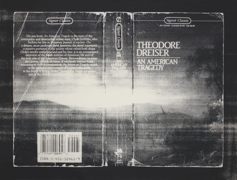 American Tragedy, 2017 Graphite, resin and funerary ash on muslin 38 x 50 inches