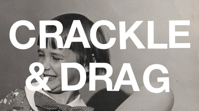Crackle & Drag is a film-poem created by visual artist TR Ericsson. A haunting epitaph of maternal and filial love structured around a series of biographical vignettes and narrated by several audio voice recordings left on the artist’s answering machine by his late mother in the mid 90's and early 2000's.