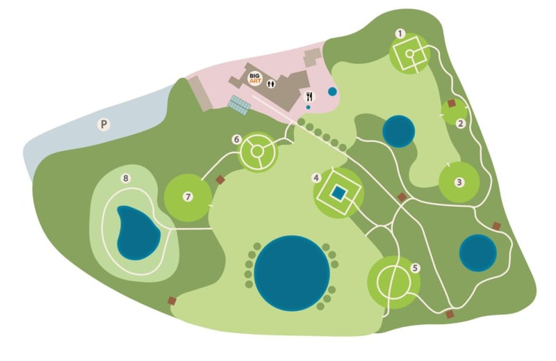 plattegrond tuin