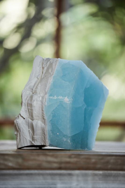 Machiko Ogawa Crystal and Memory 1, 2023 Porcelain with silica sand, Feldspar and frit glaze 16,5 x 23 x 18,5 cm (6 1/2 x 9 x 7 1/4 in.)