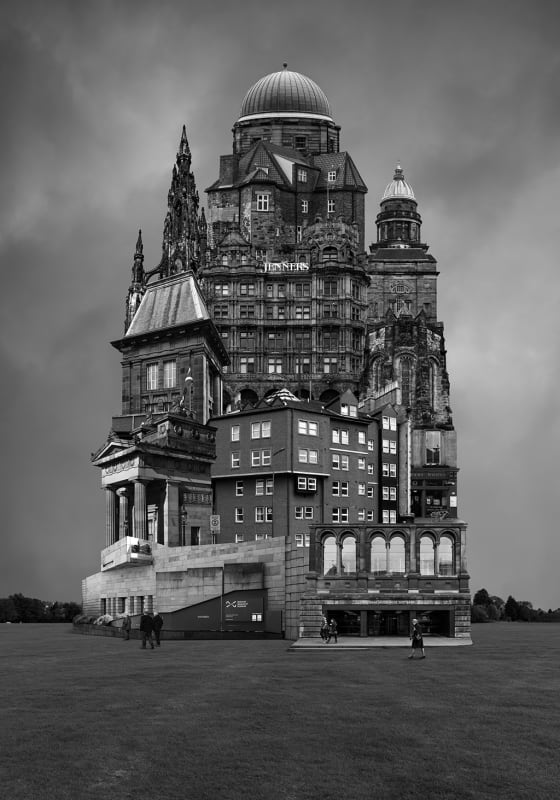 WON BEOMSIK archisculpture034 archival pigment print 171 x 120cm 2015 ed 3/5