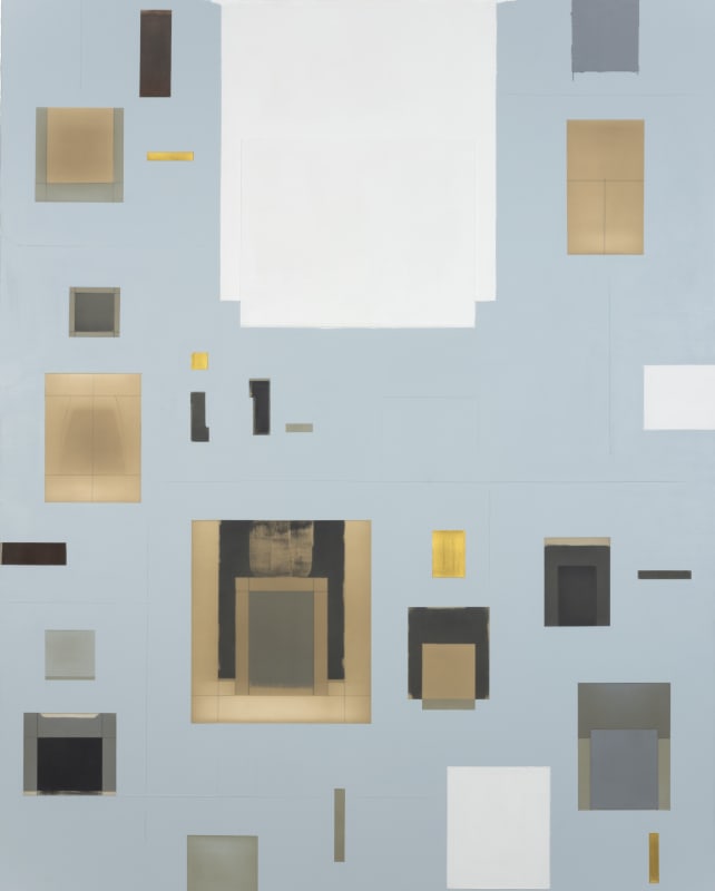 Bae Samsik Sincerity No.321-25 mixed media on canvas 163 x 130cm 2025