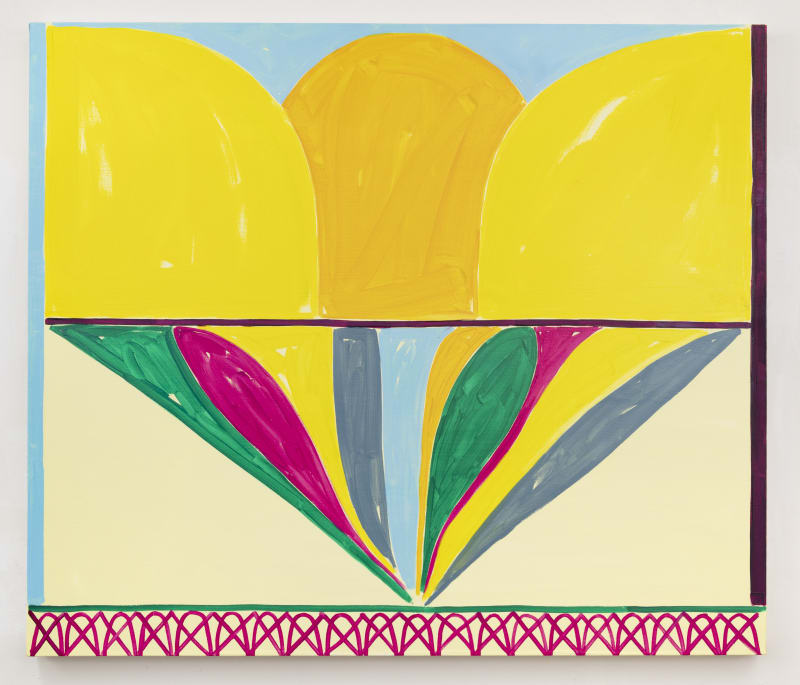 Jason Stopa, "Sound of Joy" (2021), oil on canvas, 40 x 47 inches