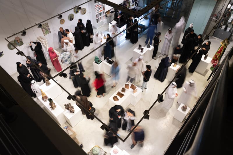 Yawm Al Sa'ad, A group exhibition featuring Arab contemporary artists based in Doha in collaboration with Dar Hessa of Arts