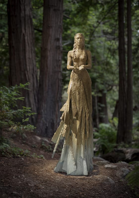 Surrender Cup, 2020 Bronze 69 x 21.5 x 28 in / 57 x 33 x 28 cm Edition: 10