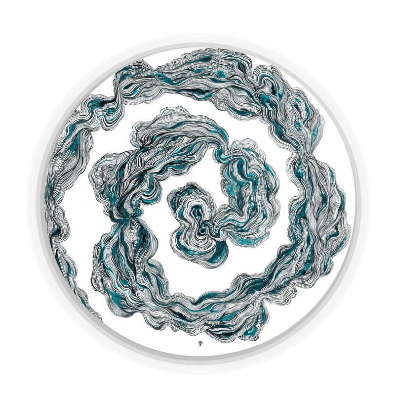 Art Print: Clouds, Stretched Canvas