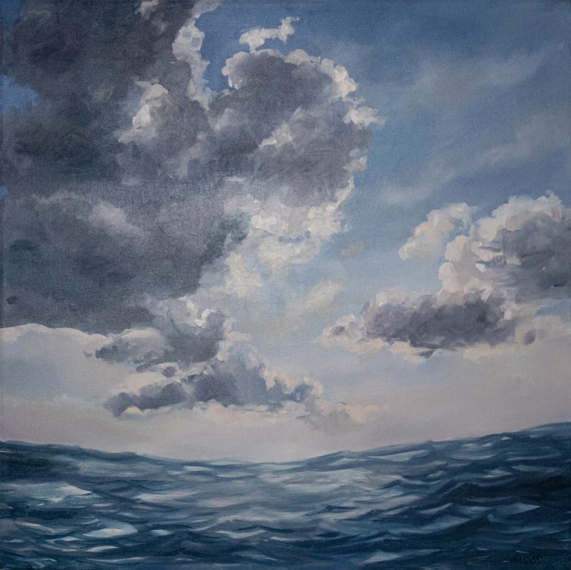 To Sea, 48" x 48" 2024