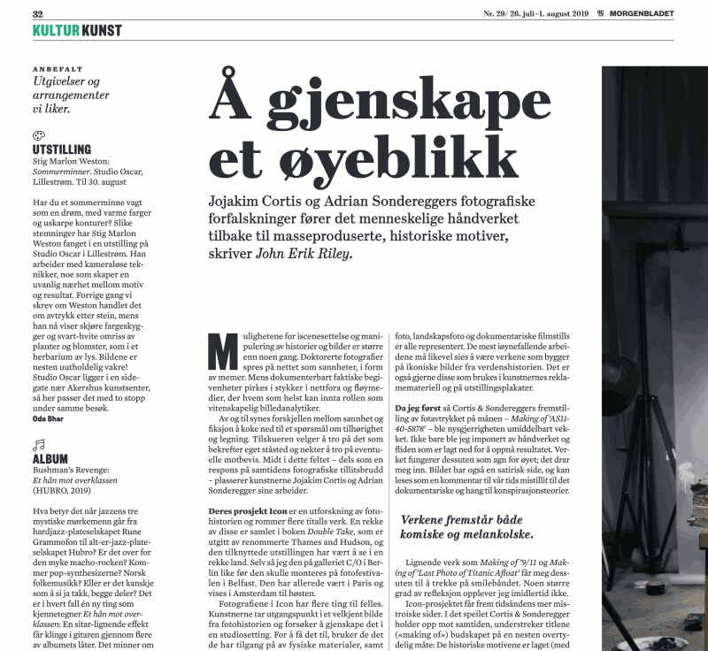 Å gjenskape et øyeblikk