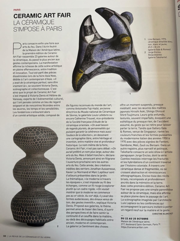 La revue de la Céramique et du Verre / September 2025