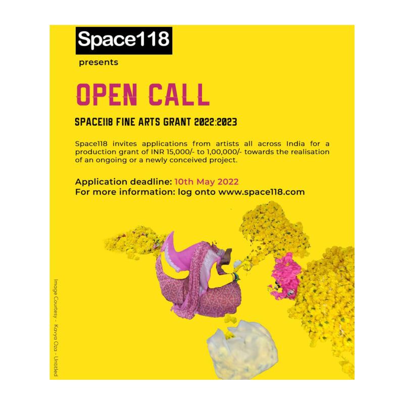 Space118 Fine Arts Grant: 2022-23