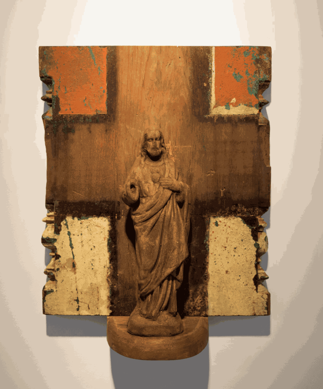 Benitha Perciyal, 'The Fires of Faith', (2012), frankincense, myrrh, cinnamon, cloves, lemongrass, cedar wood, bark powder, coal and re-used wood