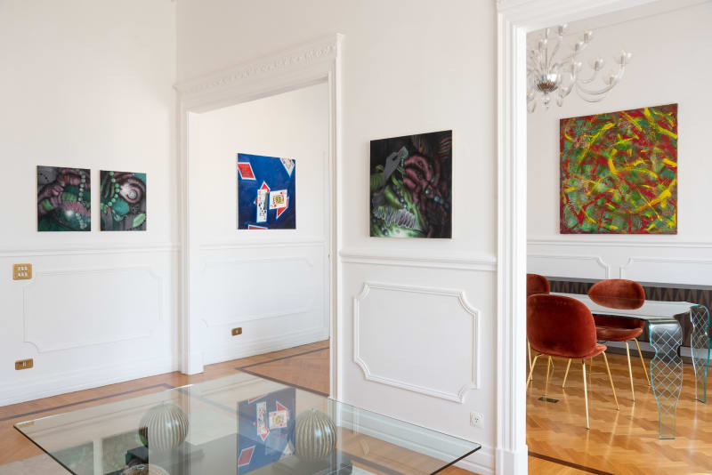 ABABAB by Ryan Cosbert, Luke O’Halloran, and Beatrice Scaccia Installation view