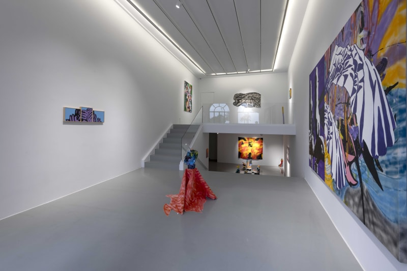 Installation view of A Place Without a Chair, Olcay Kuş, Art On Istanbul Pera, 2023–2024. Photo © Kayhan Kaygusuz, courtesy of the artist and Art On Istanbul.