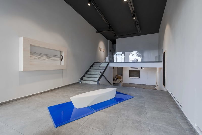 Installation view of Hep Daha Fazla, Hep Daha Az, Mustafa Sevinç, solo exhibition, Art On Istanbul Pera, 2018. Photo © Kayhan Kaygusuz, courtesy of the artist and Art On Istanbul.