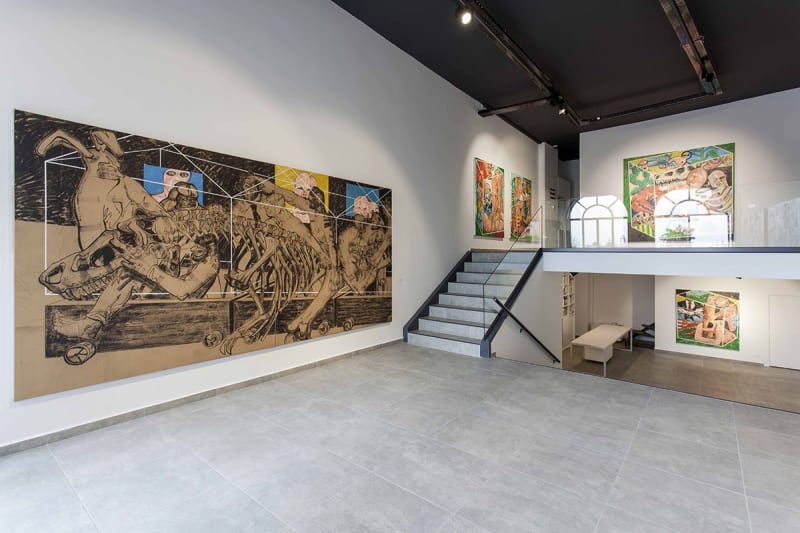 Installation view of Personator, solo exhibition by Evren Sungur, Art On Istanbul Pera, 2017. Photo © Kayhan Kaygusuz, courtesy of the artist and Art On Istanbul.