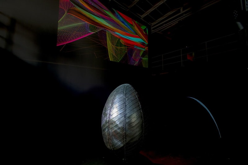 Installation view of Fractum Regnum, solo exhibition by Ozan Türkkan, Art On Istanbul, 2016. Photo © Kayhan Kaygusuz, courtesy of the artist and Art On Istanbul.