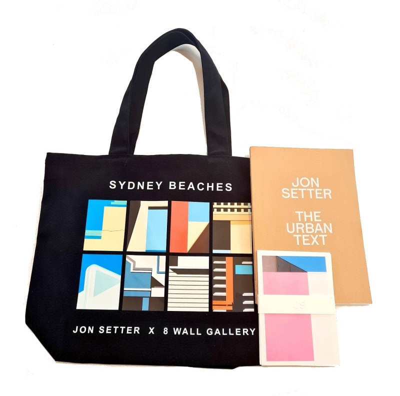 Jon Setter, Text, Tote, & Postcards Set