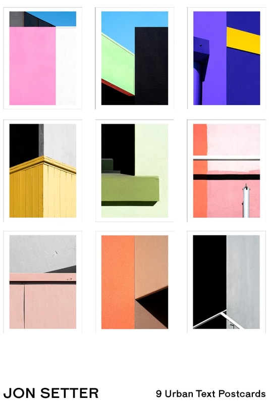 Jon Setter, The Urban Text Postcards