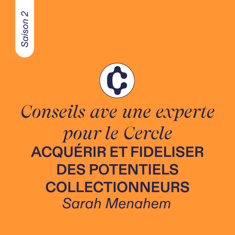 CONSEILS AVEC UNE EXPERTE, Sarah Menahem (Collection Pinault), Saison 2