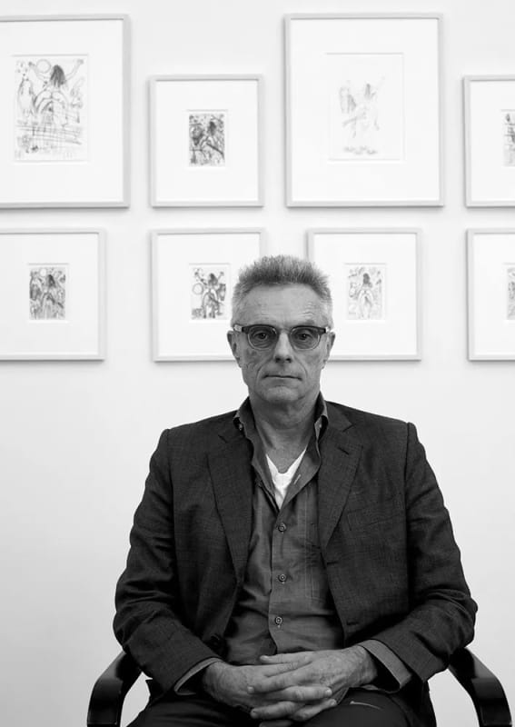 Portrait of Carroll Dunham for ArtNEws.