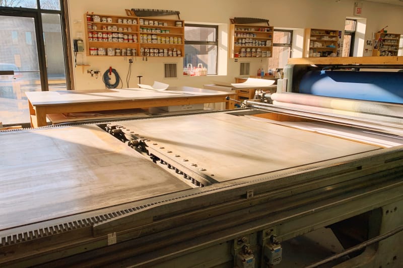 Universal Limited Art Editions, workshop