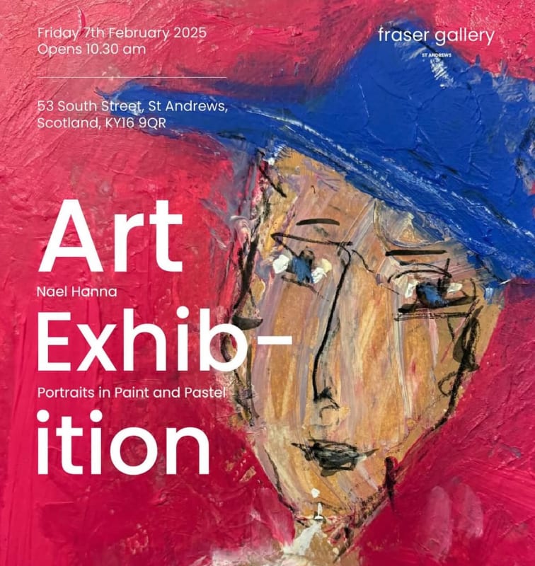 Portraits in Paint and Pastel, Nael Hanna