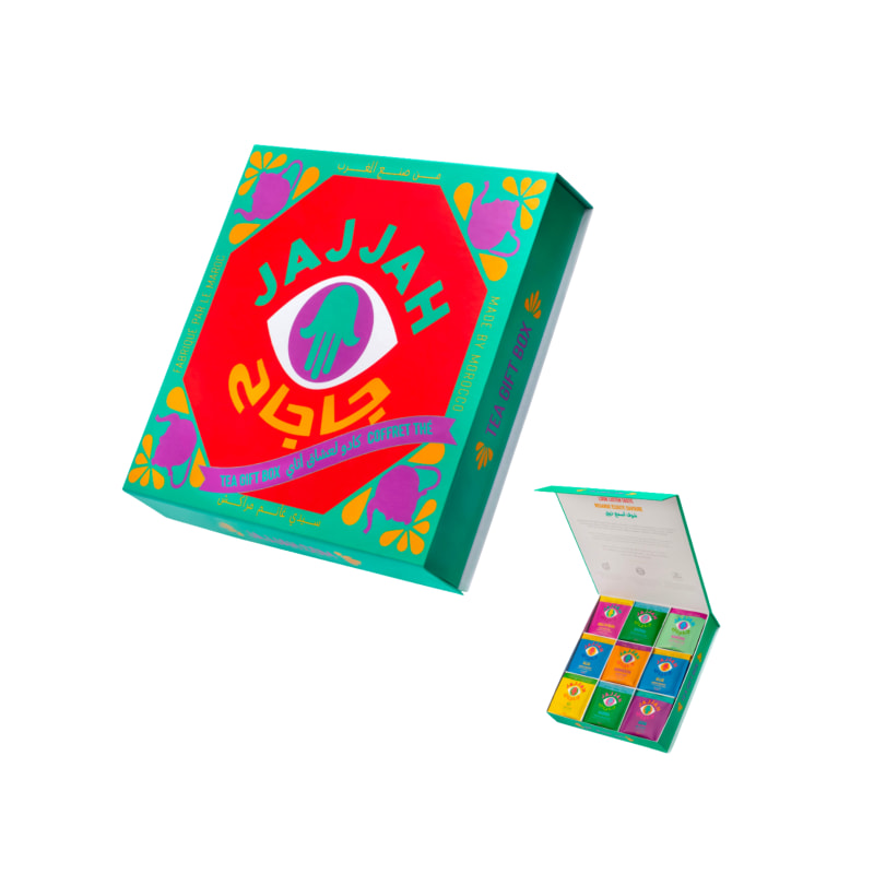 GIFT BOX 'JAJJAH' 63 TEA BAGS