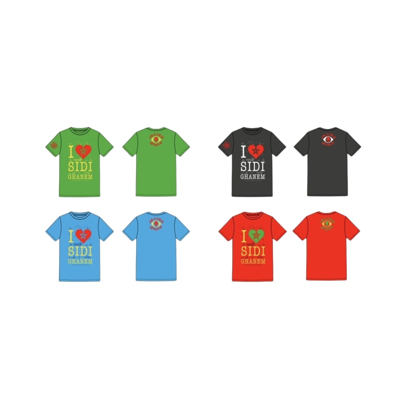 T-SHIRT I LOVE SIDI GHANEM