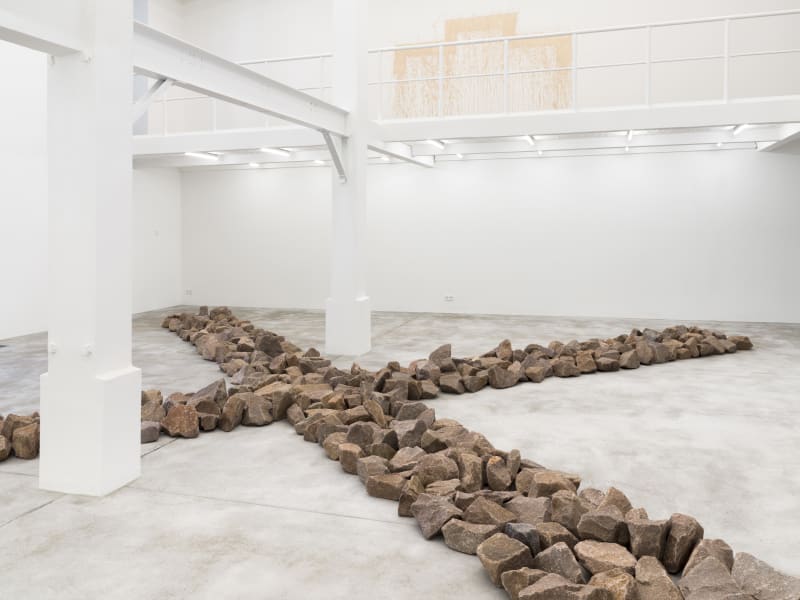 Installation view, Richard Long 26 April - 27 July 2019, Konrad Fischer Galerie Berlin