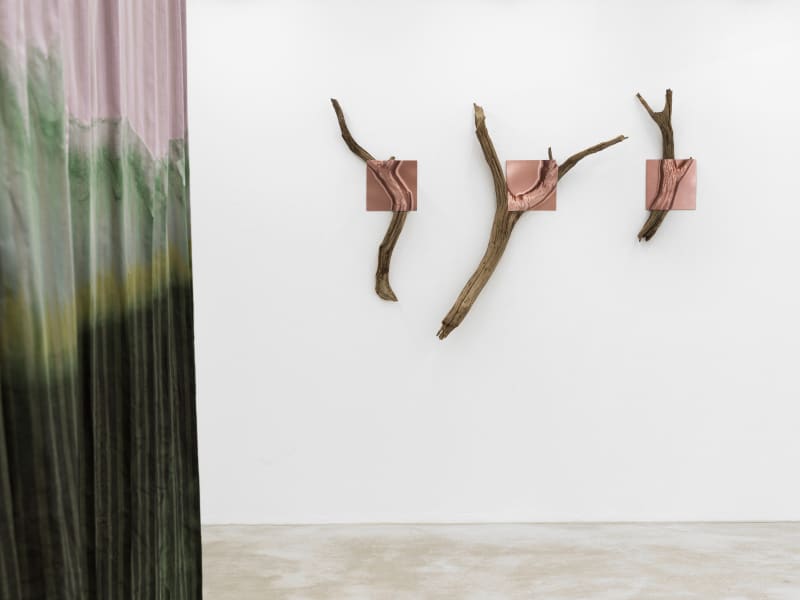 Installation view: Edith Dekyndt, Konrad Fischer Galerie Berlin, 2024