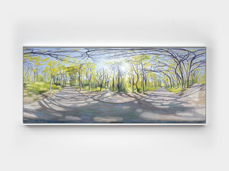 Cynthia Daignault, Equirectangular Forest I, 2025