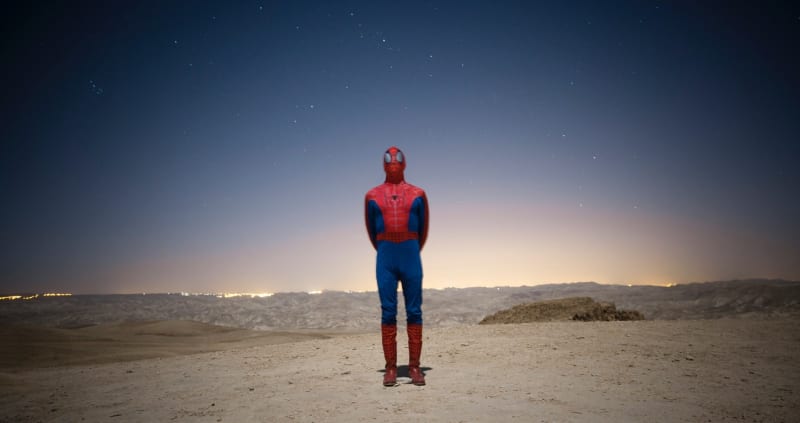 THE SPIDERMAN PROJECT, THE DAVID KASSMAN’S PHOTOGRAPHY SERIES “THE SPIDERMAN PROJECT” LOOKS AT KASSMAN’S TWO SUPERHEROES