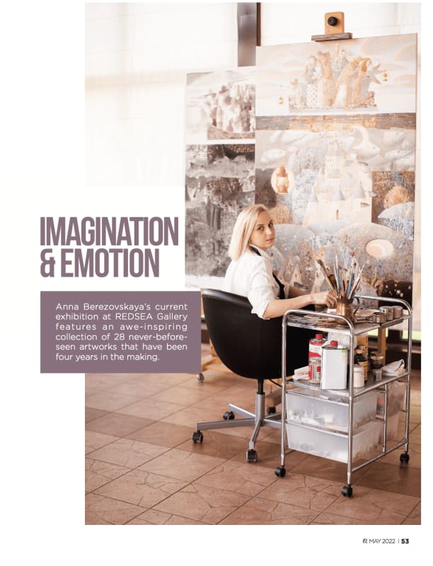 EXPAT LIVING, A look into Anna Berezovskaya’s White Night collection!