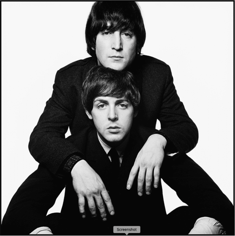 Inspiration: John Lennon and Paul McCartney, 1965, David Bailey