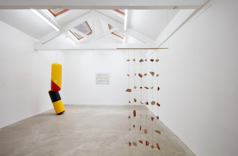 Installation view “Notes on Objects“, Narrative Projects, London, UK