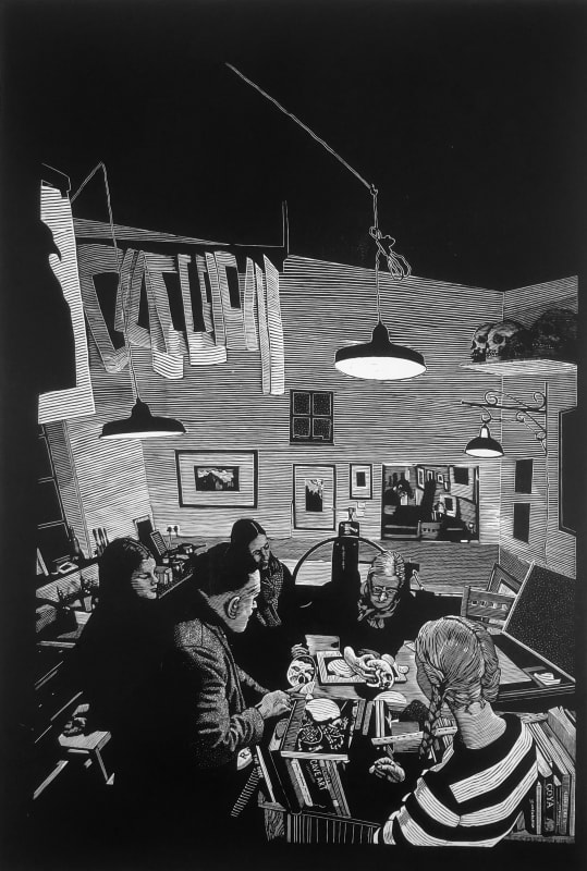 'Anatomy Class, Bones of the Skull'