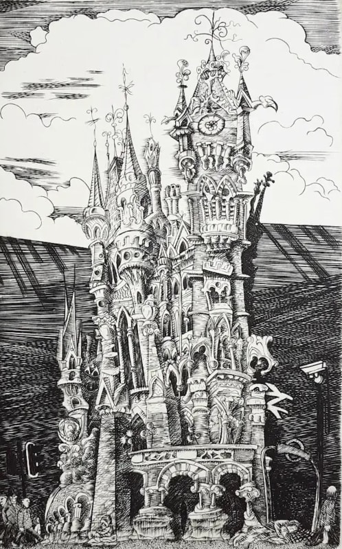 Brendan Hansbro ARE, 'Icon of St Pancras, 2022'