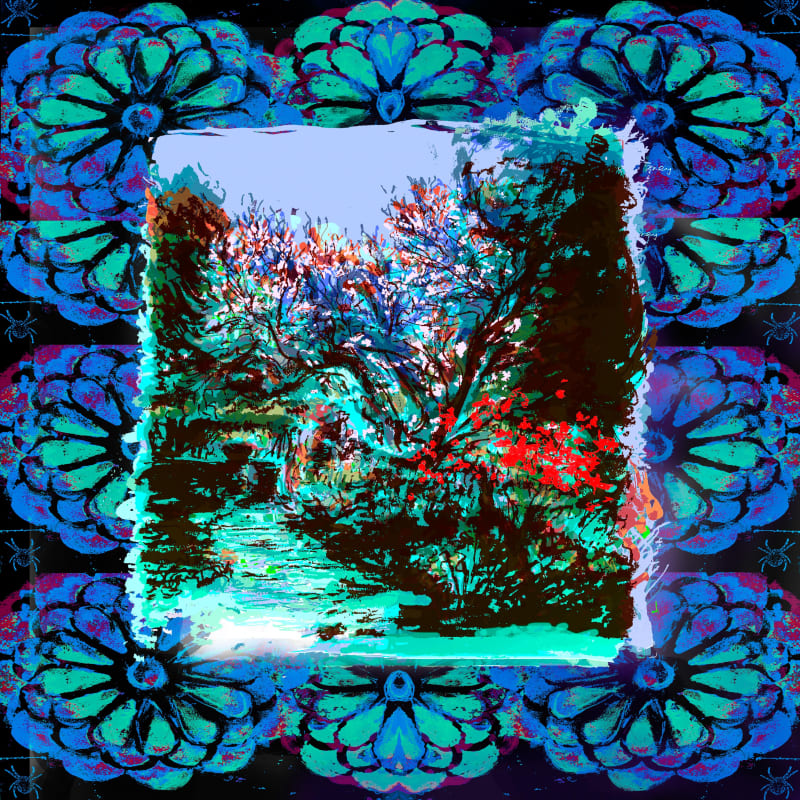 Denise Ballard Wyllie ARE, 'Cercis Indigo Night'