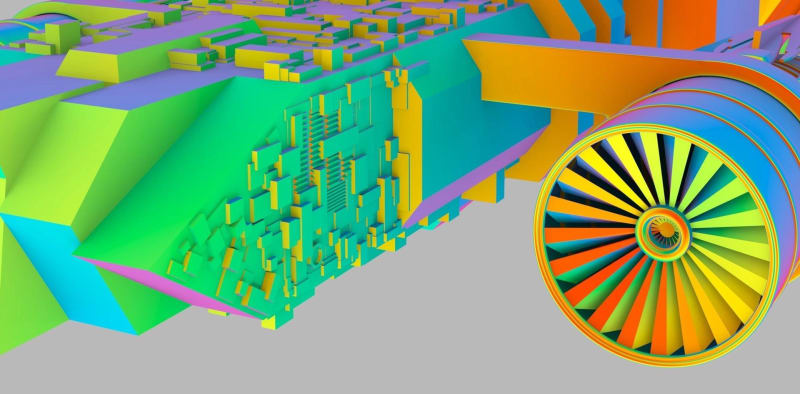 Render detail, Shezad Dawood, 2021 / Image: courtesy of the artist