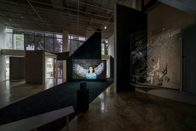 Installation view of Sunghwan Kim: Night Crazing