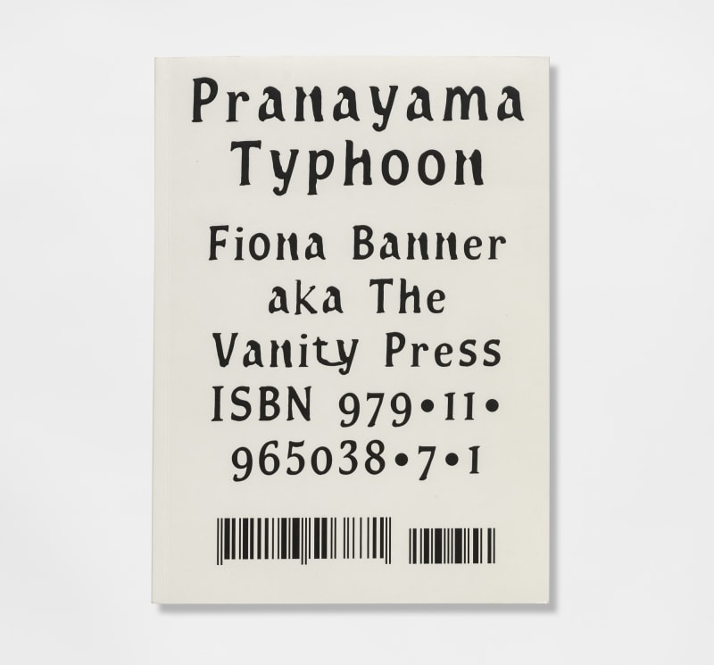 Fiona Banner aka The Vanity Press, Pranayama Typhoon
