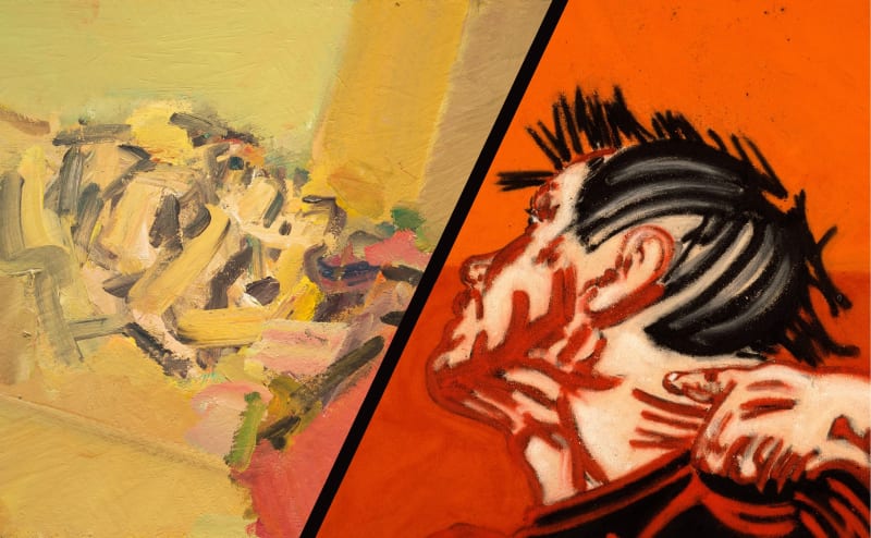 Frank Auerbach / Tony Bevan What Is A Head? Curated by Michael Peppiatt