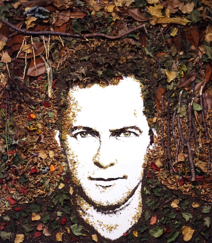 Vik Muniz, Self Portrait (Fall no. 2), 2005