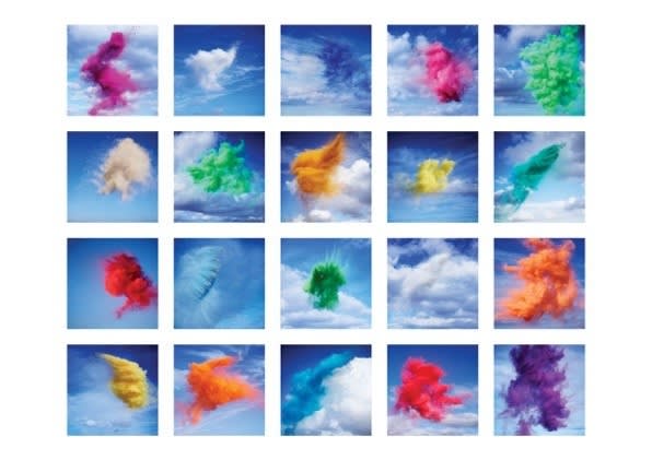 ROB & NICK CARTER: Paint Pigment Photographs