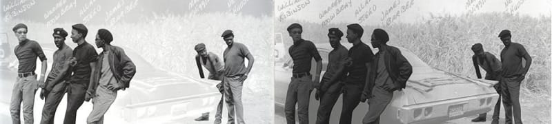 HANK WILLIS THOMAS: Black Survival Guide, or How to Live Through a Police Riot