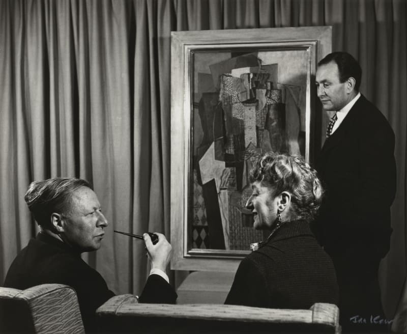 Ida Kar, Partners of Roland, Browse and Delbanco (Gustav Delbanco; Lillian Browse; Henry Roland), 1959 Photo © National Portrait Gallery