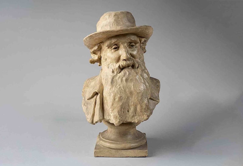 Paul Paulin (1852-1937), Portrait head of Camille Pissarro, 1904