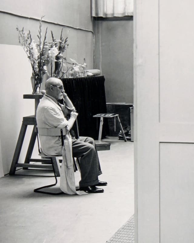 Brassai, 'Henri Matisse dans son atelier a Paris,' 1939, photograph, 12 x 9 1/2 inches