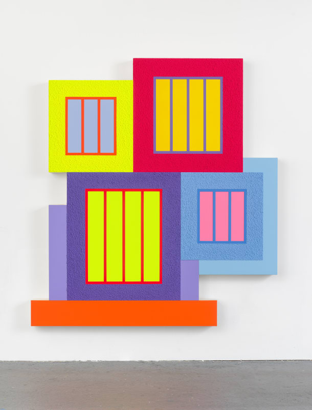 Peter Halley, The Electric State, 2024